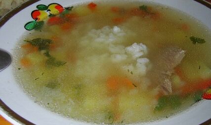 pirinç çorbası