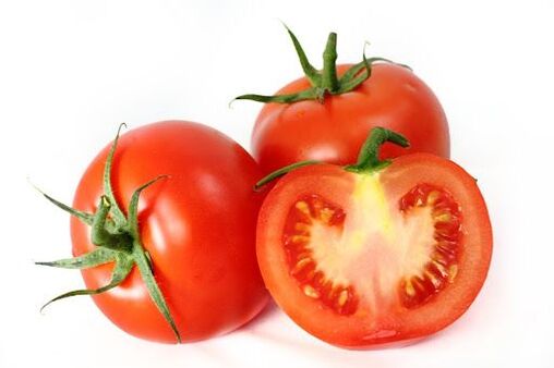 Kilo kaybı için taze domates